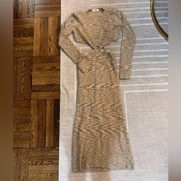 12th Tribe Knit Cutout Dress - Picture 2 of 5